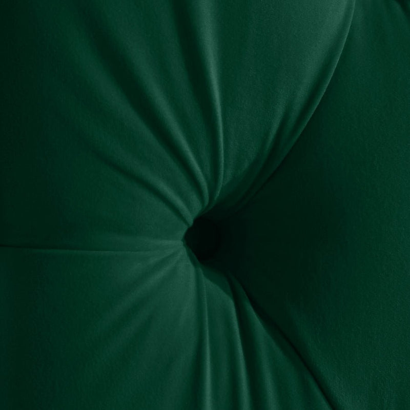 Fritz Velvet Twin Bed Green - Gate FurnitureTwin Bed
