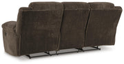 Frohn Chocolate Reclining Sofa and Loveseat - 37407U1