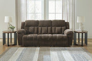 Frohn Chocolate Reclining Sofa and Recliner - 37407U2