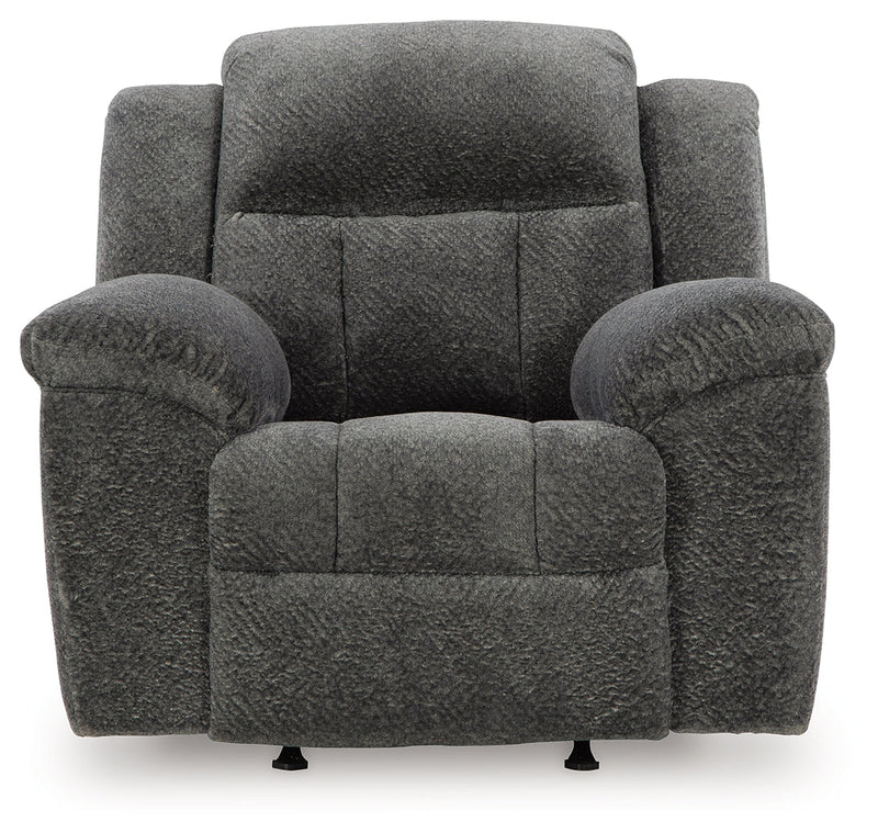 Frohn Graphite Recliner - 3740625