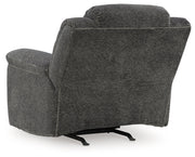 Frohn Graphite Recliner - 3740625
