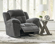 Frohn Graphite Recliner - 3740625