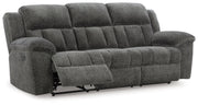 Frohn Graphite Reclining Sofa - 3740688