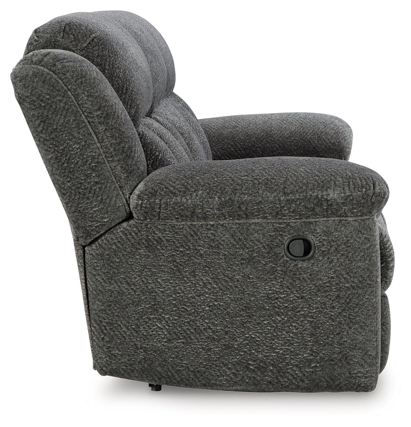 Frohn Graphite Reclining Sofa - 3740688