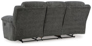 Frohn Graphite Reclining Sofa - 3740688