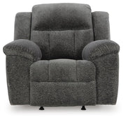 Frohn Graphite Reclining Sofa and Recliner - 37406U2