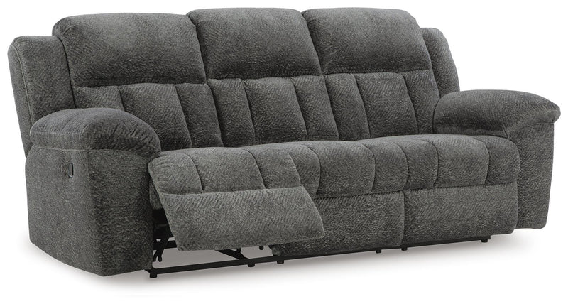Frohn Graphite Reclining Sofa and Recliner - 37406U2