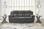 Frohn Graphite Reclining Sofa and Recliner - 37406U2