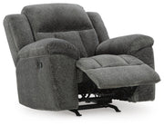 Frohn Graphite Reclining Sofa and Recliner - 37406U2