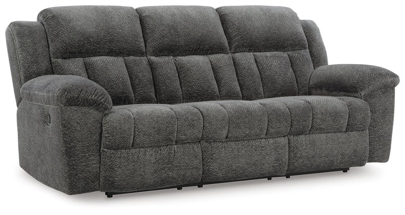 Frohn Graphite Reclining Sofa and Recliner - 37406U2