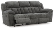 Frohn Graphite Reclining Sofa, Loveseat and Recliner - 37406U4