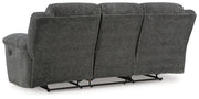 Frohn Graphite Reclining Sofa, Loveseat and Recliner - 37406U4