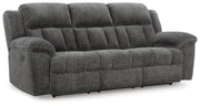 Frohn Graphite Reclining Sofa, Loveseat and Recliner - 37406U4
