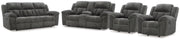 Frohn Reclining Sofa and Loveseat and 2 Recliners - 37406U6