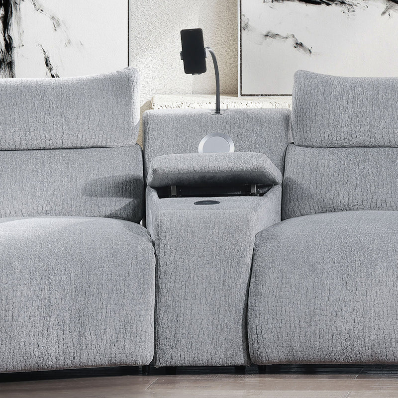 Fullar Modular Console w/Wireless Charger - LV03313