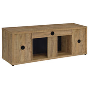 Fuller 60-inch 2-door TV Stand Fireplace Media Console Mango - 722852