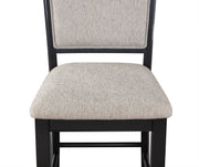 Fulton Charcoal/Light Gray Extendable Counter Height Dining Set - Gate FurnitureCounter Height Set