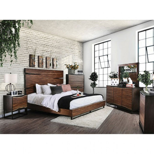 Fulton Dark Oak/Dark Walnut Chest - CM7363C