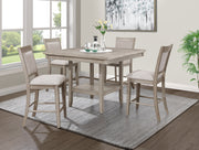 Fulton White Oak Counter Height Dining Set - Gate FurnitureCounter Height Set