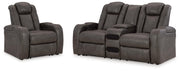 Fyne-Dyme Power Reclining Loveseat and Recliner - 36602U4