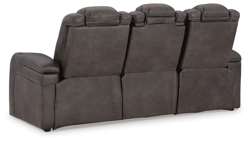 Fyne-Dyme Power Reclining Sofa and Power Recliner - 36602U3