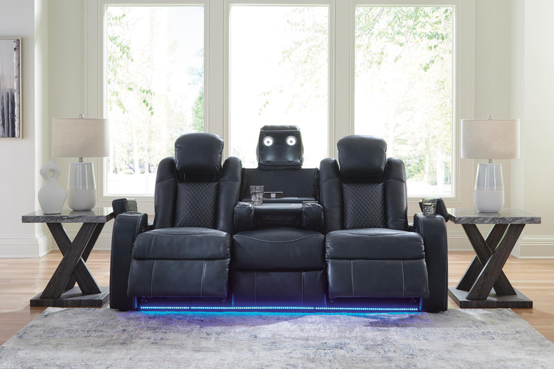 Fyne-Dyme Power Reclining Sofa and Power Recliner - 36603U3