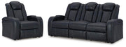 Fyne-Dyme Power Reclining Sofa and Power Recliner - 36603U3