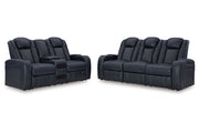 Fyne - Dyme Sapphire Power Reclining Living Room Set - Gate FurniturePower Reclining Living Room Set