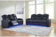 Fyne - Dyme Sapphire Power Reclining Living Room Set - Gate FurniturePower Reclining Living Room Set