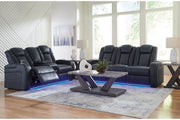 Fyne - Dyme Sapphire Power Reclining Living Room Set - Gate FurniturePower Reclining Living Room Set