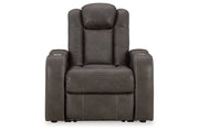 Fyne - Dyme Shadow Power Reclining Sofa, Loveseat and Recliner - Gate FurniturePower Reclining Living Room Set