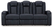 Fyne-Dyme Sofa, Loveseat and Recliner in Sapphire - PKG016479