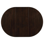 Gabriel 5-piece Extension Leaf Dining Table Set Cappuccino - 100770-S5A