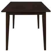 Gabriel 5-piece Rectangular 59-inch Dining Set Cappuccino - 100771-S5A