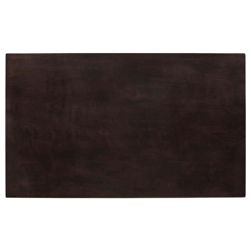 Gabriel 5-piece Rectangular 59-inch Dining Set Cappuccino - 100771-S5A