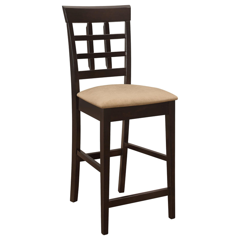 Gabriel 5-piece Square Counter Height Dining Set Cappuccino - 100438-S5