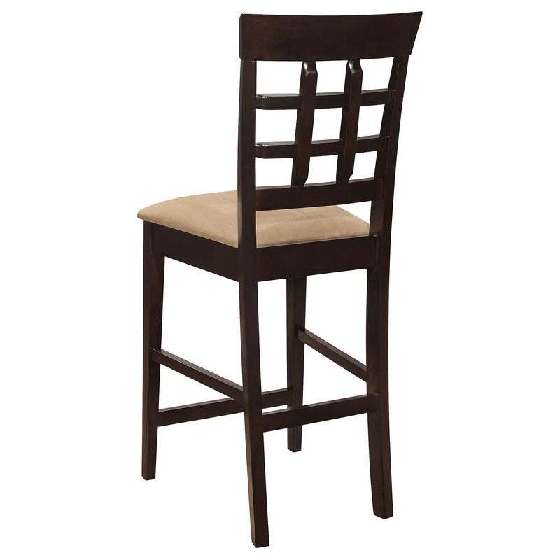 Gabriel 5-piece Square Counter Height Dining Set Cappuccino - 100438-S5