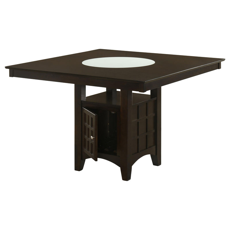 Gabriel 52-inch Counter Height Dining Table Cappuccino - 100438