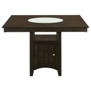 Gabriel 52-inch Counter Height Dining Table Cappuccino - 100438