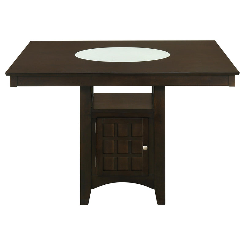 Gabriel 52-inch Counter Height Dining Table Cappuccino - 100438
