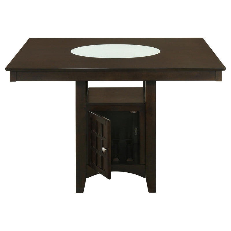 Gabriel 52-inch Counter Height Dining Table Cappuccino - 100438