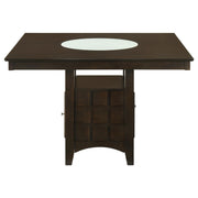 Gabriel 52-inch Counter Height Dining Table Cappuccino - 100438