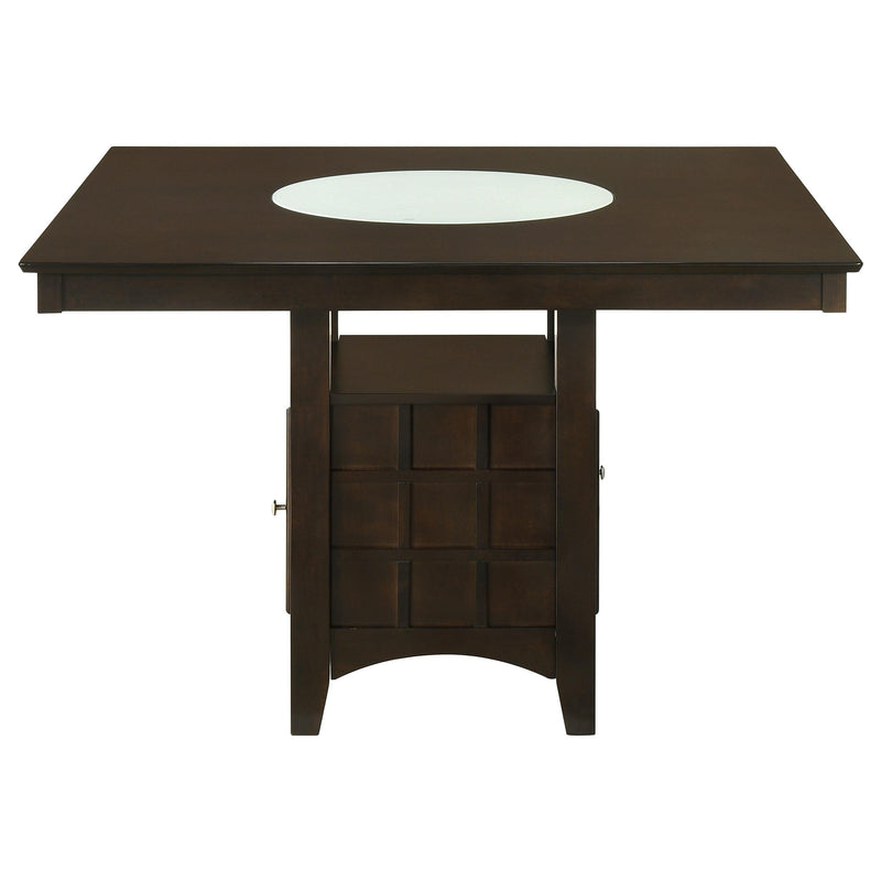Gabriel 52-inch Counter Height Dining Table Cappuccino - 100438
