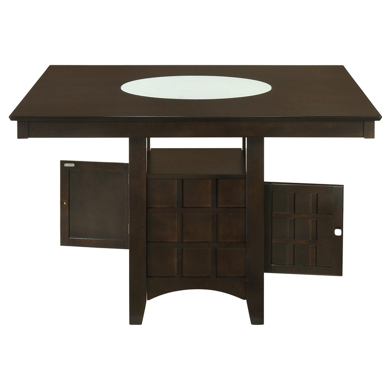 Gabriel 52-inch Counter Height Dining Table Cappuccino - 100438