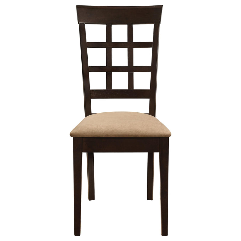 Gabriel 7-piece Extension Leaf Dining Table Set Cappuccino - 100770-S7