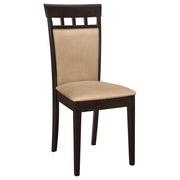 Gabriel 7-piece Extension Leaf Dining Table Set Cappuccino - 100770-S7A
