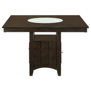 Gabriel 7-piece Square Counter Height Dining Set Cappuccino - 100438-S7