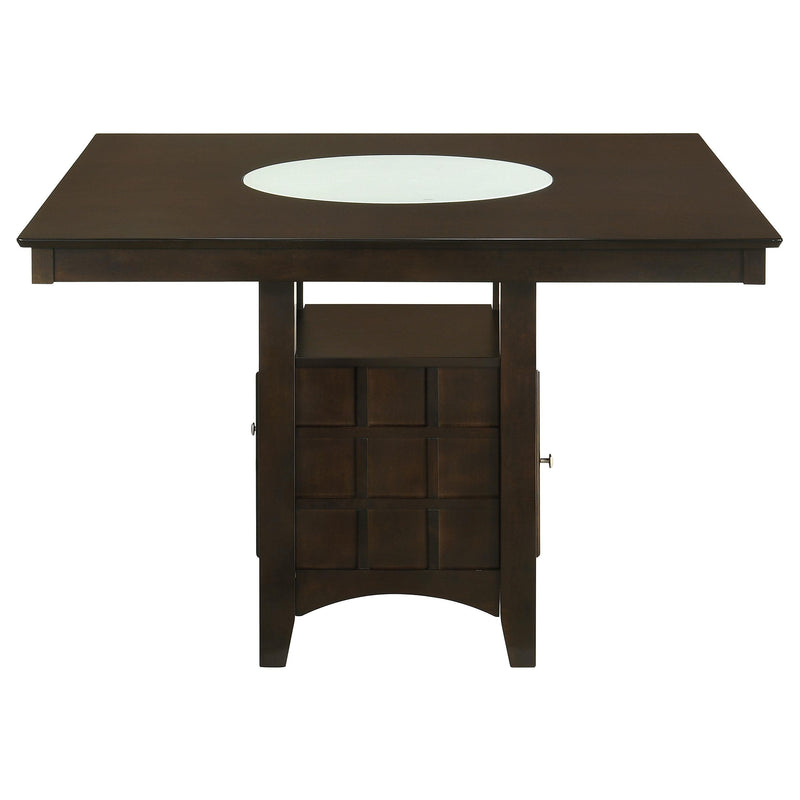 Gabriel 9-piece Square Counter Height Dining Set Cappuccino - 100438-S9