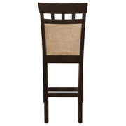Gabriel Closed Back Counter Chair Cappuccino (Set of 2) - 100219