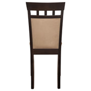 Gabriel Closed Back Dining Side Chair Cappuccino (Set of 2) - 100773